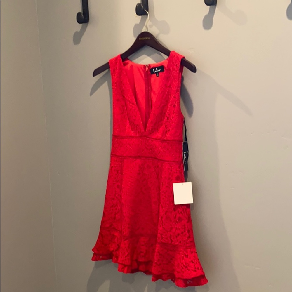 Red Lace Dress